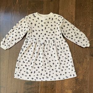Zara Floral Patterned Kids Dress